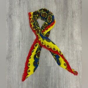 Abstract Scarf.  34 inch by 36 inch